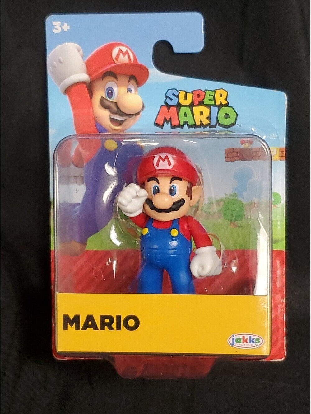 Jakks 40539 World of Nintendo Super Mario 2.5" MARIO Mini-Figure NEW Sealed